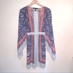 BCBG MaxAzria Paisley Waist Tie Dress